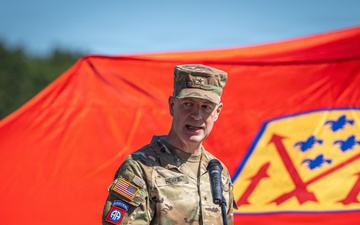 10th AAMDC Conducts a Unit Change of Command Ceremony in Sembach, Germany