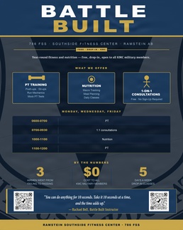 Battle Built: Ramstein program offers free fitness and nutrition support year-round