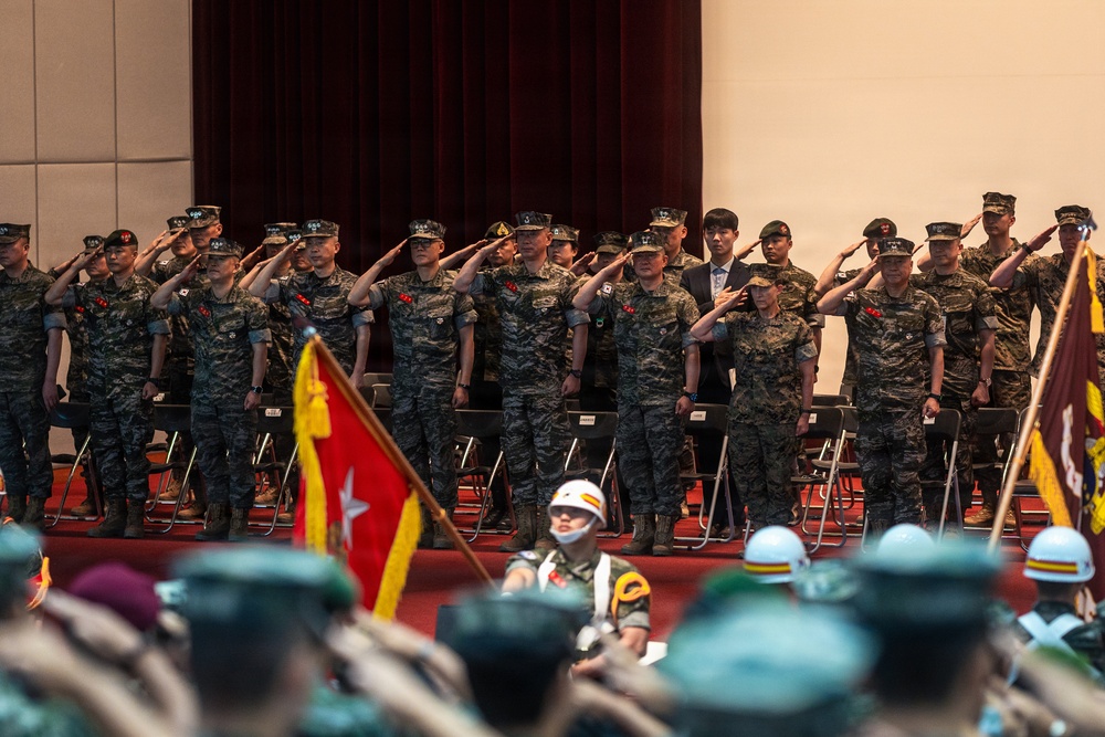 U.S. Marines Participate in the International Sniper Competition: Closing Ceremony