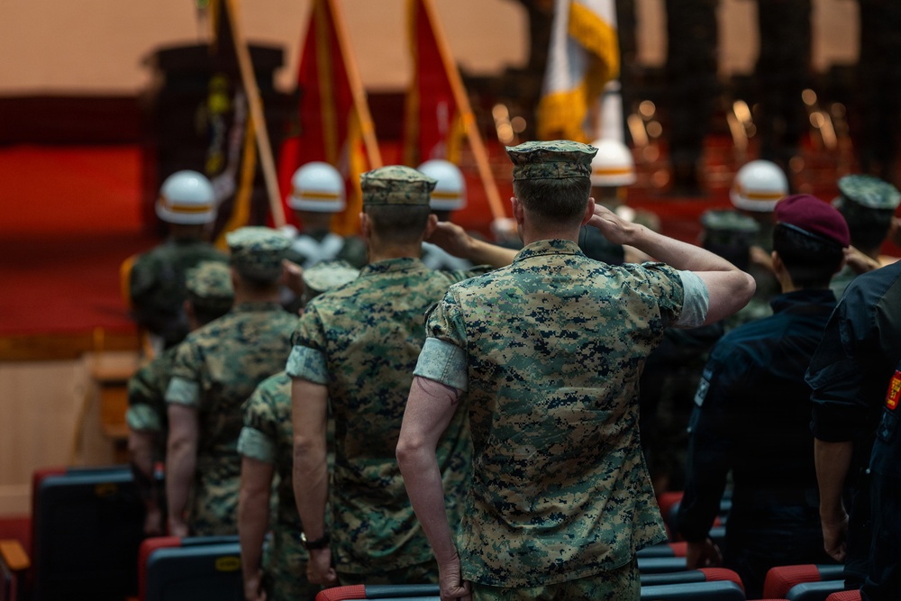 U.S. Marines Participate in the International Sniper Competition: Closing Ceremony