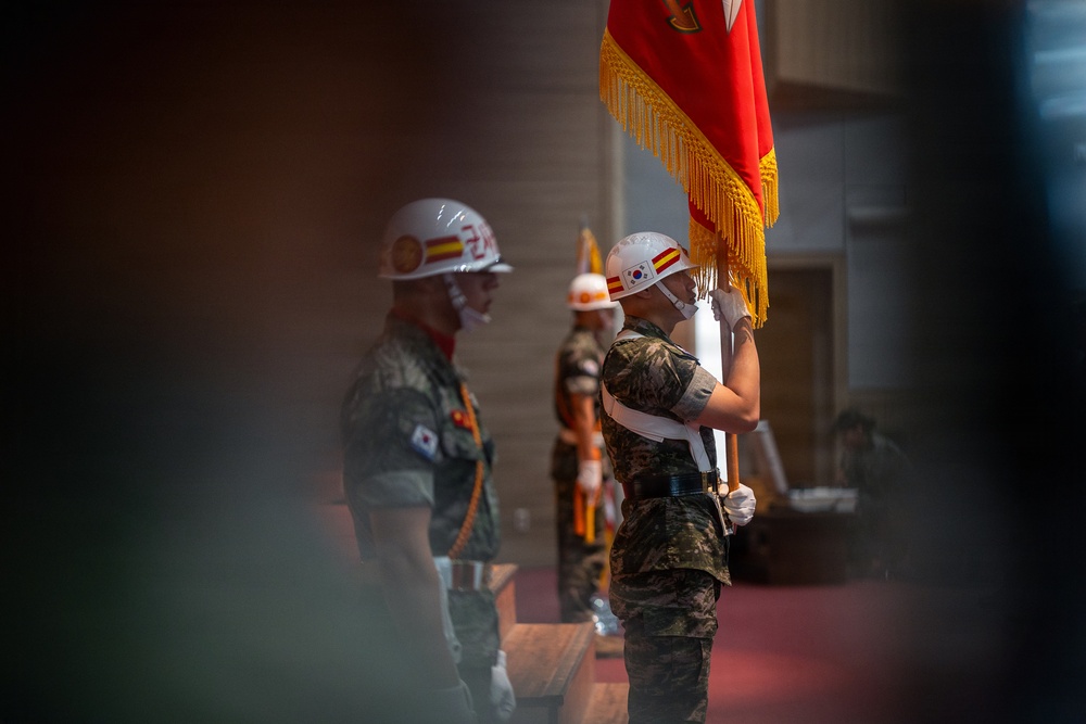 U.S. Marines Participate in the International Sniper Competition: Closing Ceremony