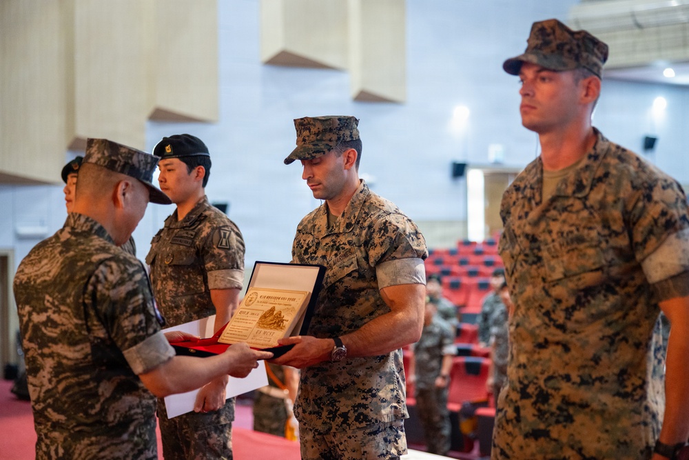 U.S. Marines Participate in the International Sniper Competition: Closing Ceremony