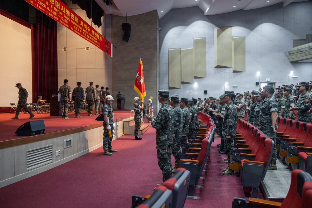 U.S. Marines Participate in the International Sniper Competition: Closing Ceremony
