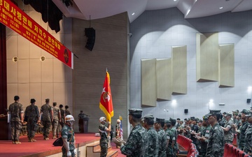 U.S. Marines Participate in the International Sniper Competition: Closing Ceremony