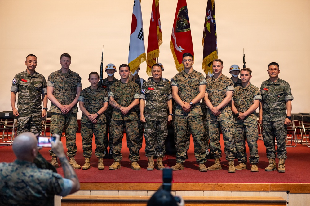 U.S. Marines Participate in the International Sniper Competition: Closing Ceremony