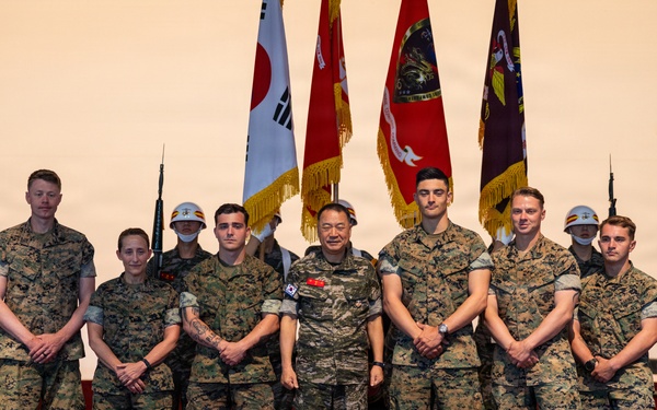 U.S. Marines Participate in the International Sniper Competition: Closing Ceremony
