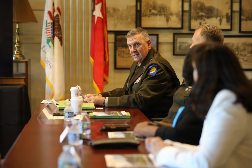 Illinois National Guard hosts discussion on modernization of historic Chicago armory