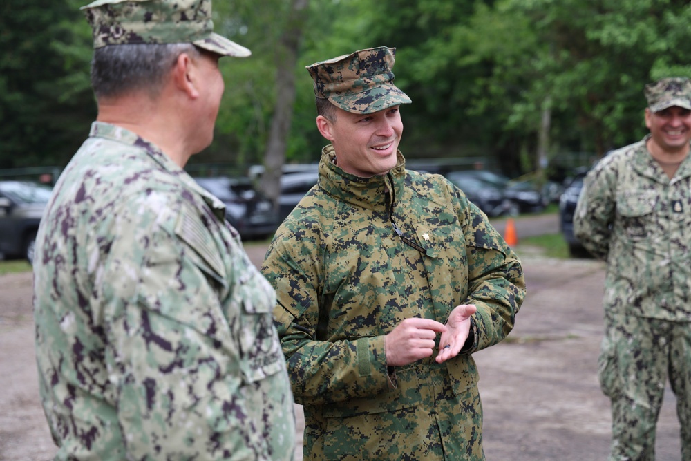 22nd NCR Leadership Engages Personnel at Camp Turtle during BALTOPS 2026