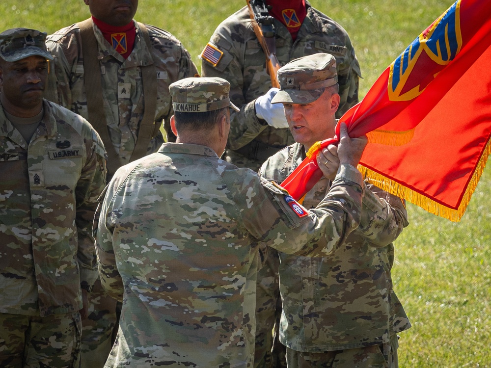 10th AAMDC Conducts a Unit Change of Command Ceremony in Sembach, Germany