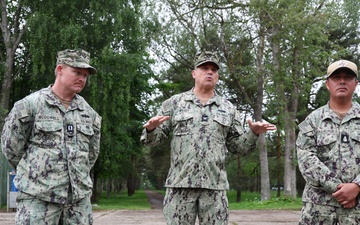 22nd NCR Leadership Engages Personnel at Camp Turtle during BALTOPS 2026