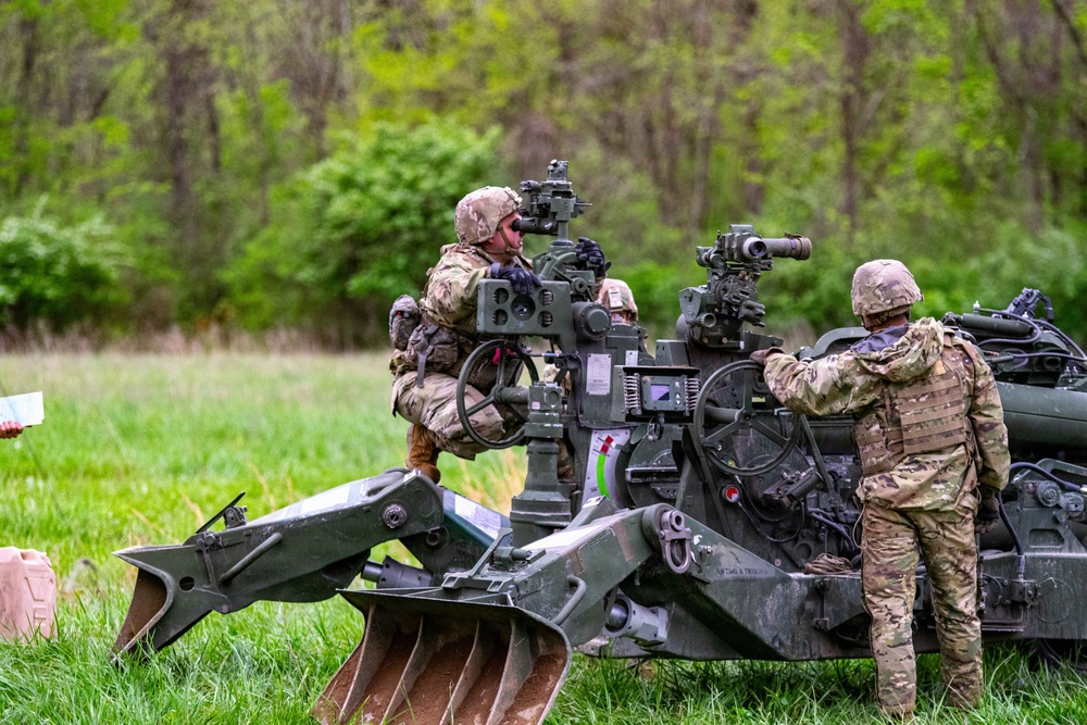 Indiana’s Field Artillery Battalion Sharpens Warfighter Readiness