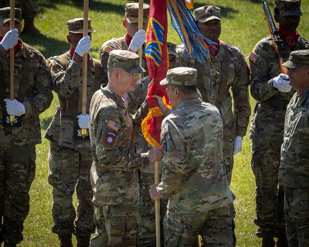 10th AAMDC Conducts a Unit Change of Command Ceremony in Sembach, Germany