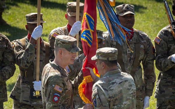 10th AAMDC Conducts a Unit Change of Command Ceremony in Sembach, Germany