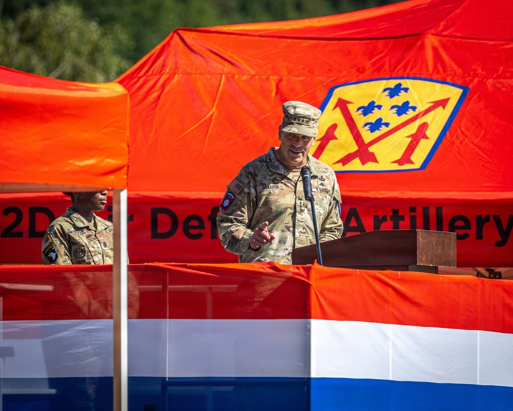 10th AAMDC Conducts a Unit Change of Command Ceremony in Sembach, Germany
