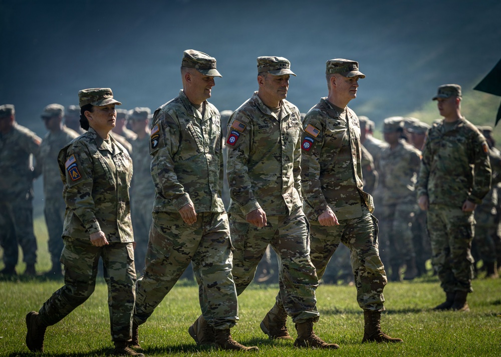 10th AAMDC Conducts a Unit Change of Command Ceremony in Sembach, Germany
