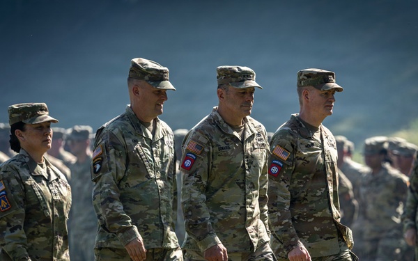 10th AAMDC Conducts a Unit Change of Command Ceremony in Sembach, Germany