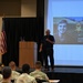 CMoH Recipient, Vietnam Combat Medic, speaks to combat medic trainees