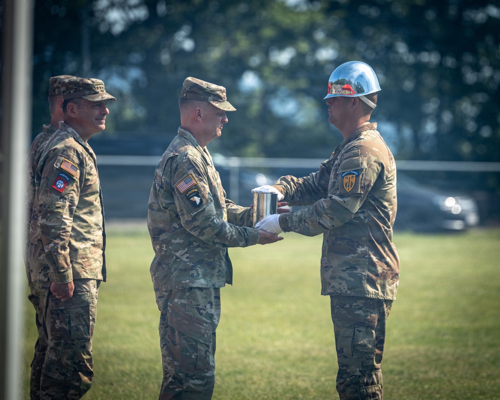 10th AAMDC Conducts a Unit Change of Command Ceremony in Sembach, Germany