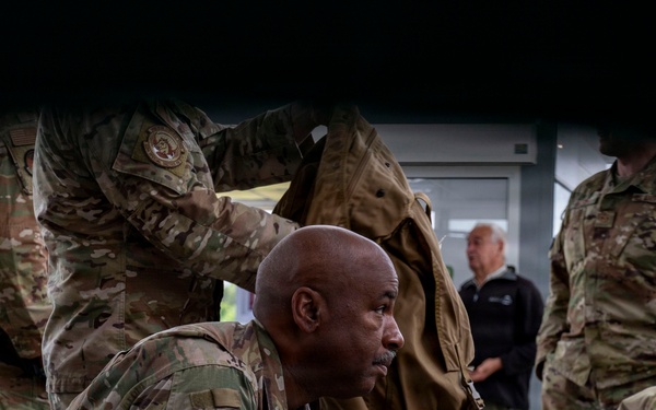 U.S. service members prep for airborne ops down Saint Lõ