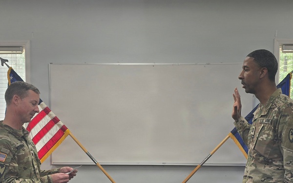 Chaplain Christopher Nance Promoted to Captain