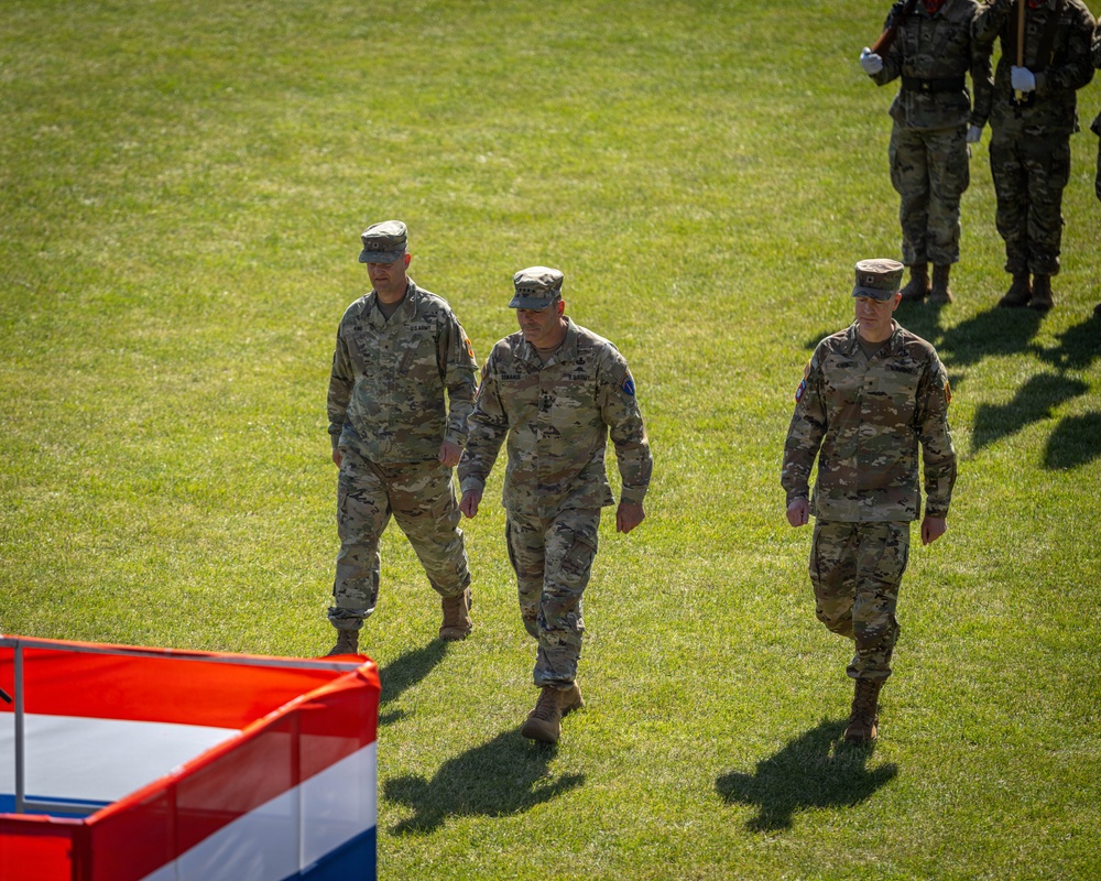 10th AAMDC Conducts a Unit Change of Command Ceremony in Sembach, Germany