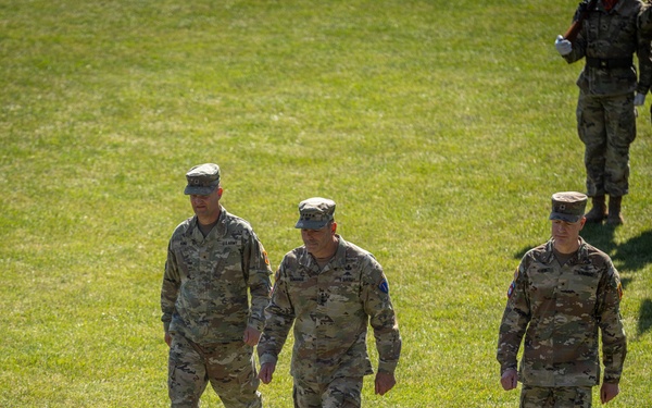 10th AAMDC Conducts a Unit Change of Command Ceremony in Sembach, Germany