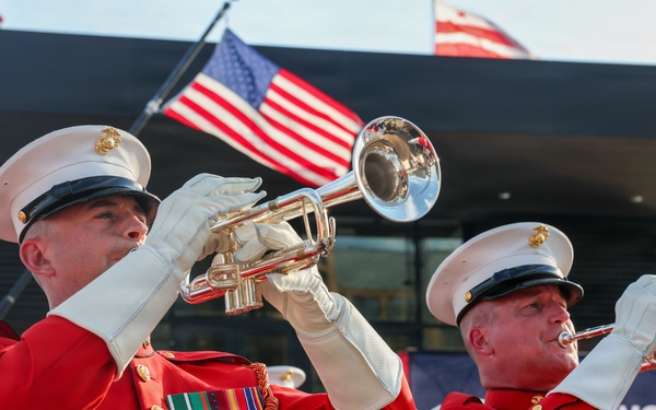 The Commandant's Own supports the Clipper Fleet Week Opening Ceremony