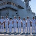 Vice Adm. Doug Perry, Commander, U.S. 2nd Fleet , conducts a visit aboard the LS Dixmude (L9015).