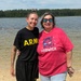 59th Aviation Troop Command Soldiers Participate in Baptism Service at Weston Lake