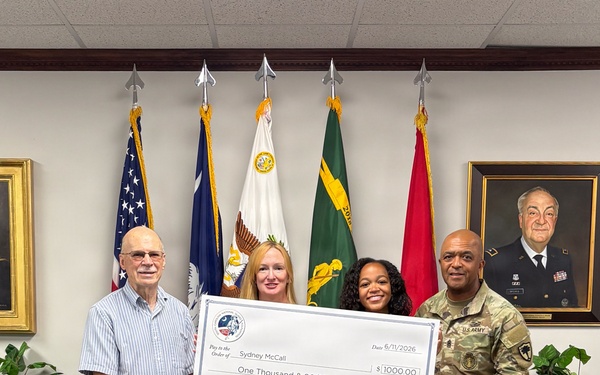 Sydney McCall Receives Barbara Watson Memorial Scholarship