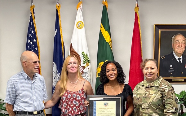 Sydney McCall Receives Barbara Watson Memorial Scholarship