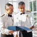 Vice Adm. Doug Perry hosts a dinner for allies and partners