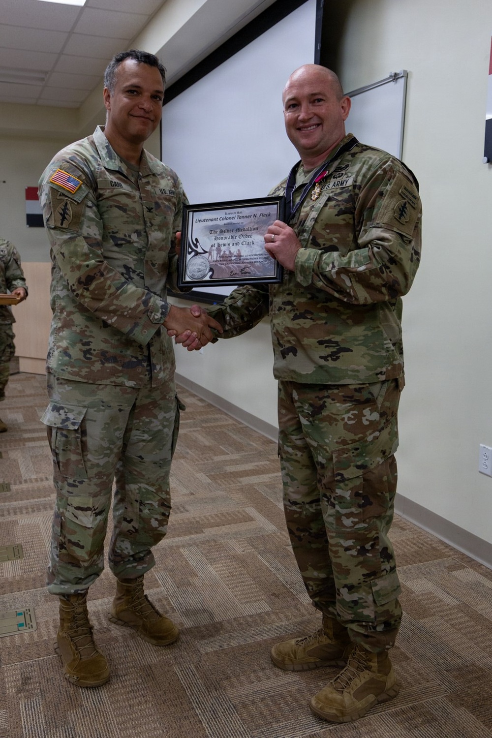 96th Civil Affairs Battalion Change of Command Ceremony