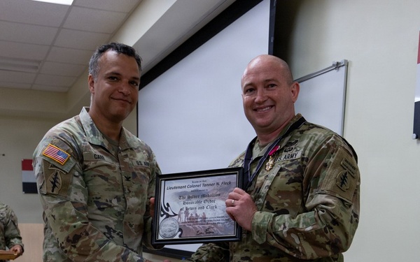 96th Civil Affairs Battalion Change of Command Ceremony