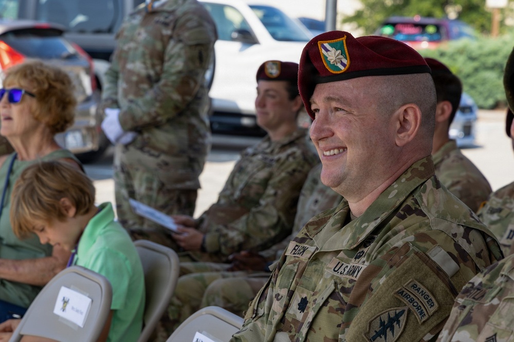 96th Civil Affairs Battalion Change of Command Ceremony