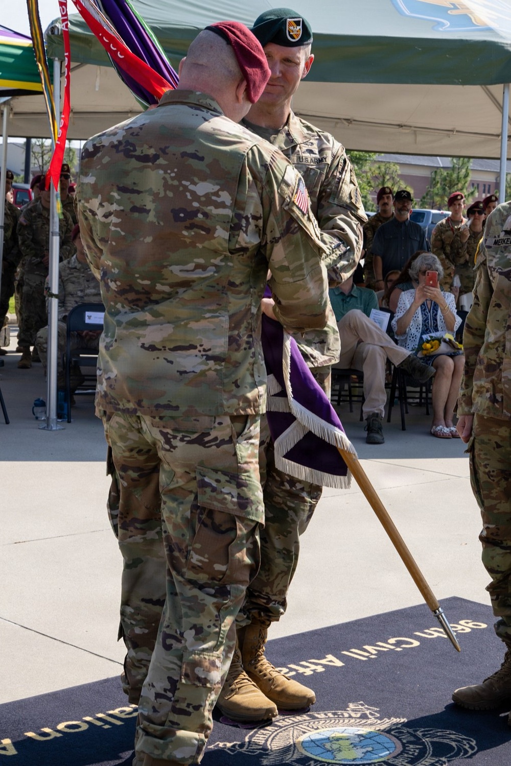 96th Civil Affairs Battalion Change of Command Ceremony