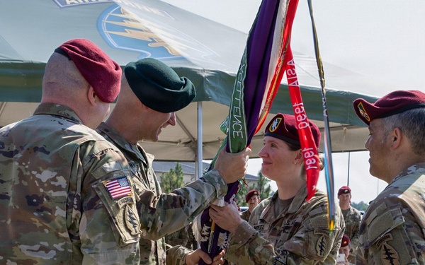 96th Civil Affairs Battalion Change of Command Ceremony