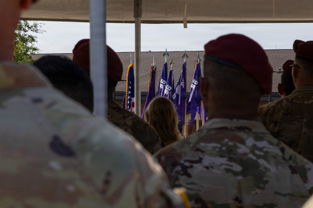 96th Civil Affairs Battalion Change of Command Ceremony