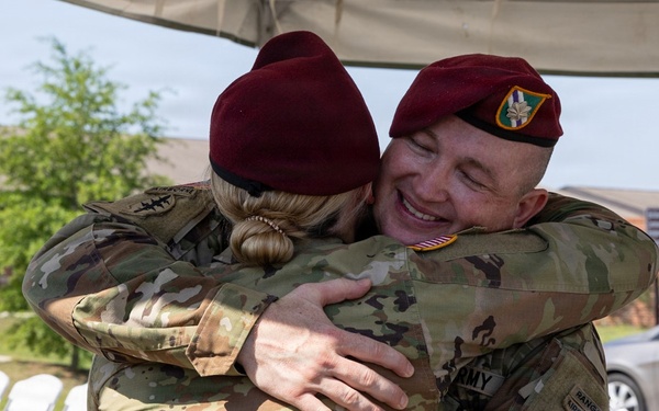 96th Civil Affairs Battalion Change of Command Ceremony
