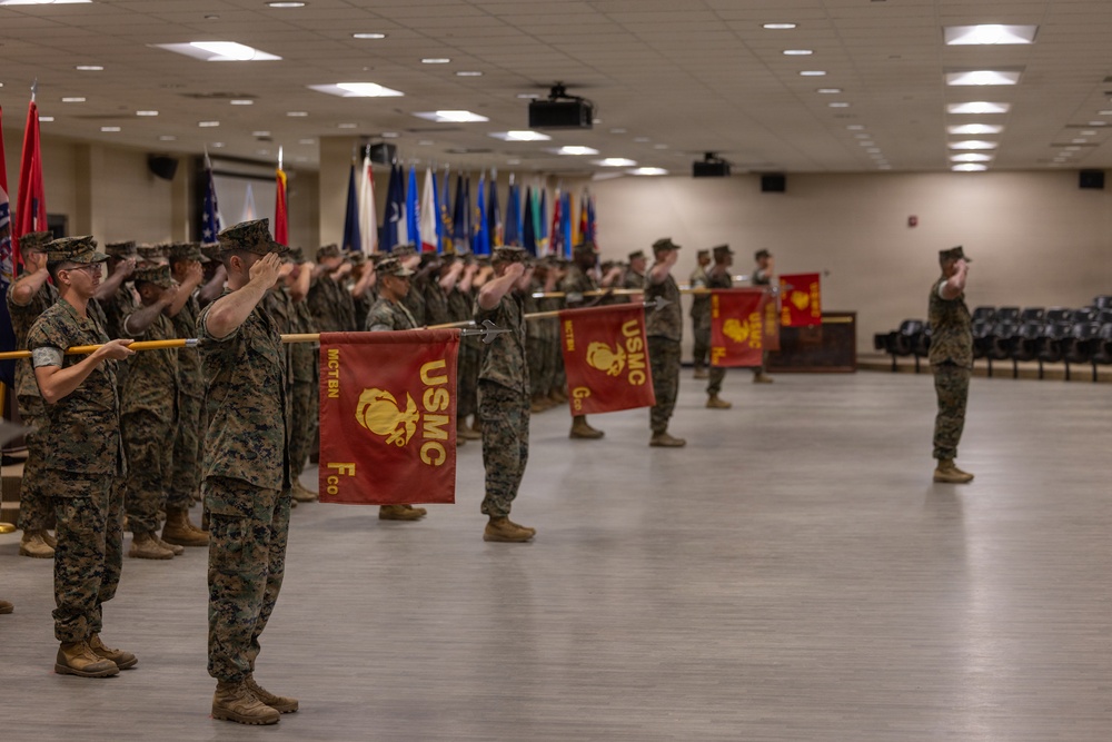 Marine Combat Training Battalion Change of Command Ceremony