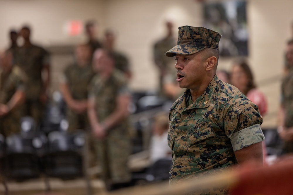 Marine Combat Training Battalion Change of Command Ceremony