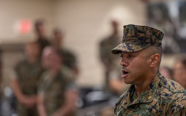 Marine Combat Training Battalion Change of Command Ceremony