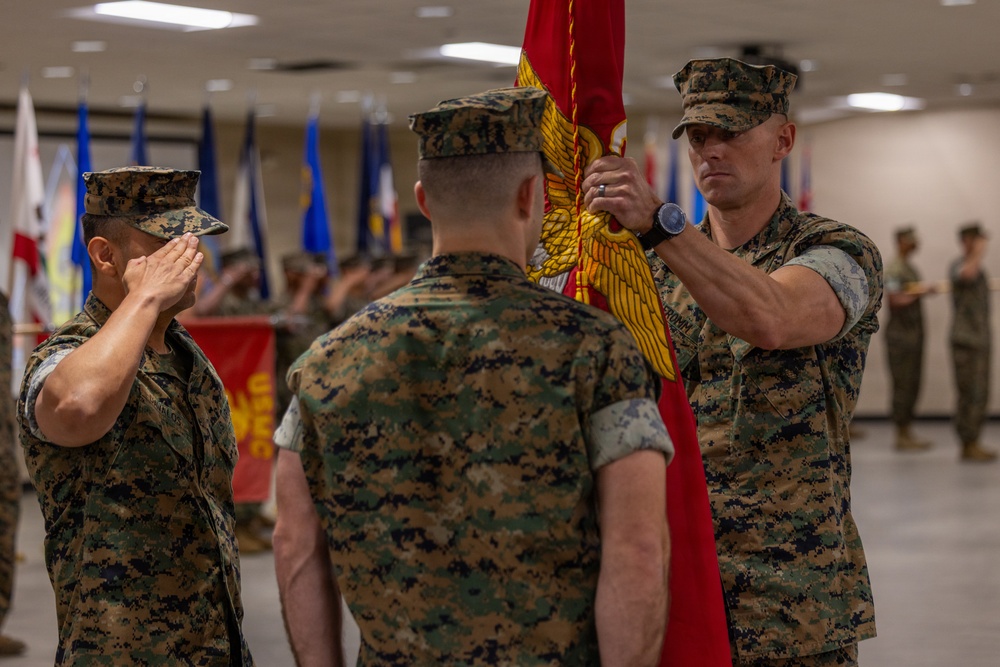 Marine Combat Training Battalion Change of Command Ceremony