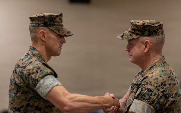 Marine Combat Training Battalion Change of Command Ceremony