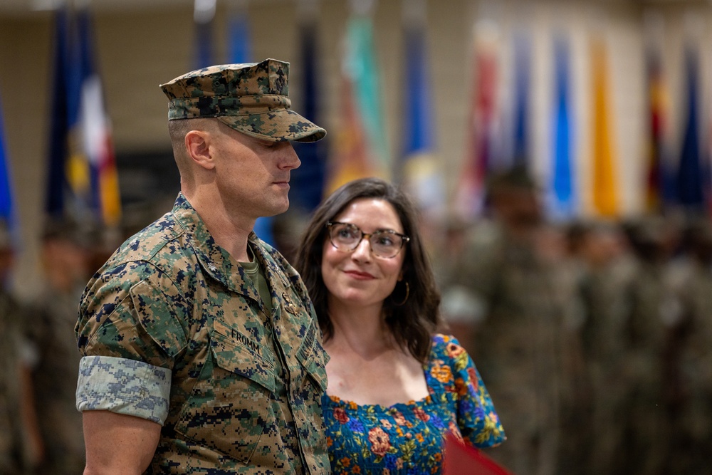 Marine Combat Training Battalion Change of Command Ceremony