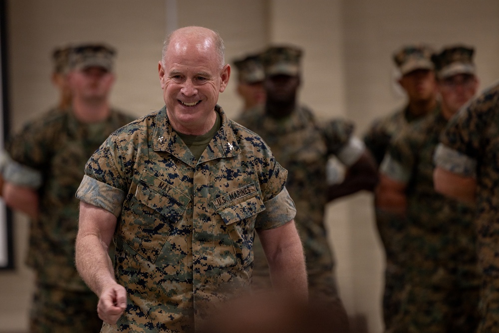 Marine Combat Training Battalion Change of Command Ceremony