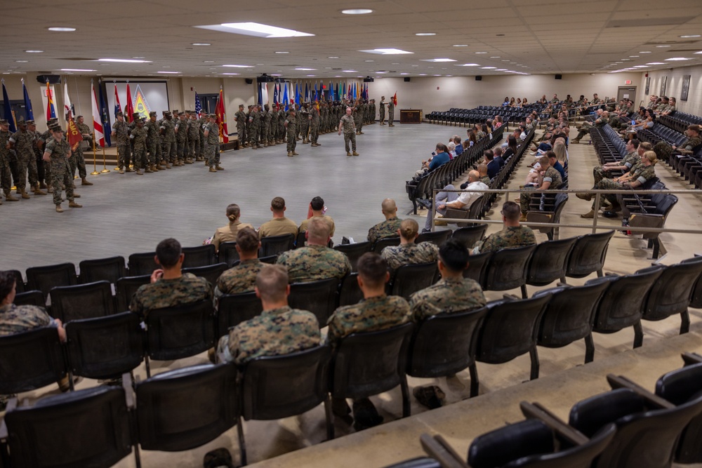 Marine Combat Training Battalion Change of Command Ceremony
