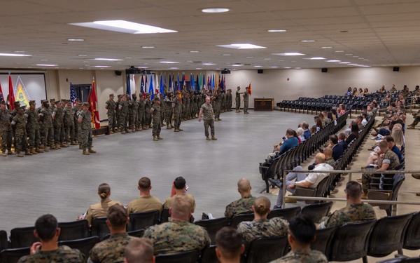 Marine Combat Training Battalion Change of Command Ceremony