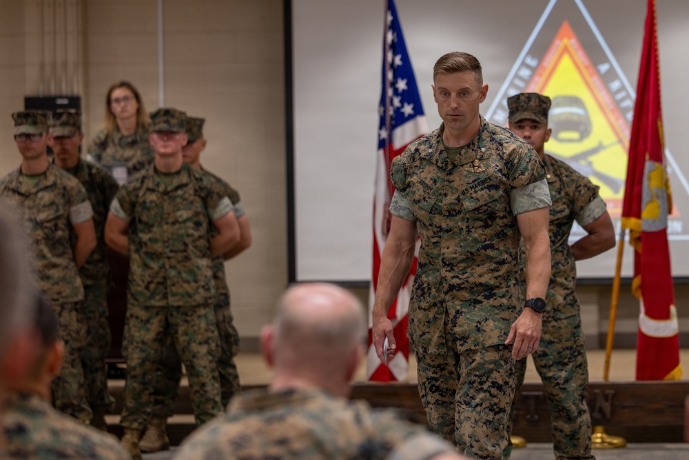 Marine Combat Training Battalion Change of Command Ceremony