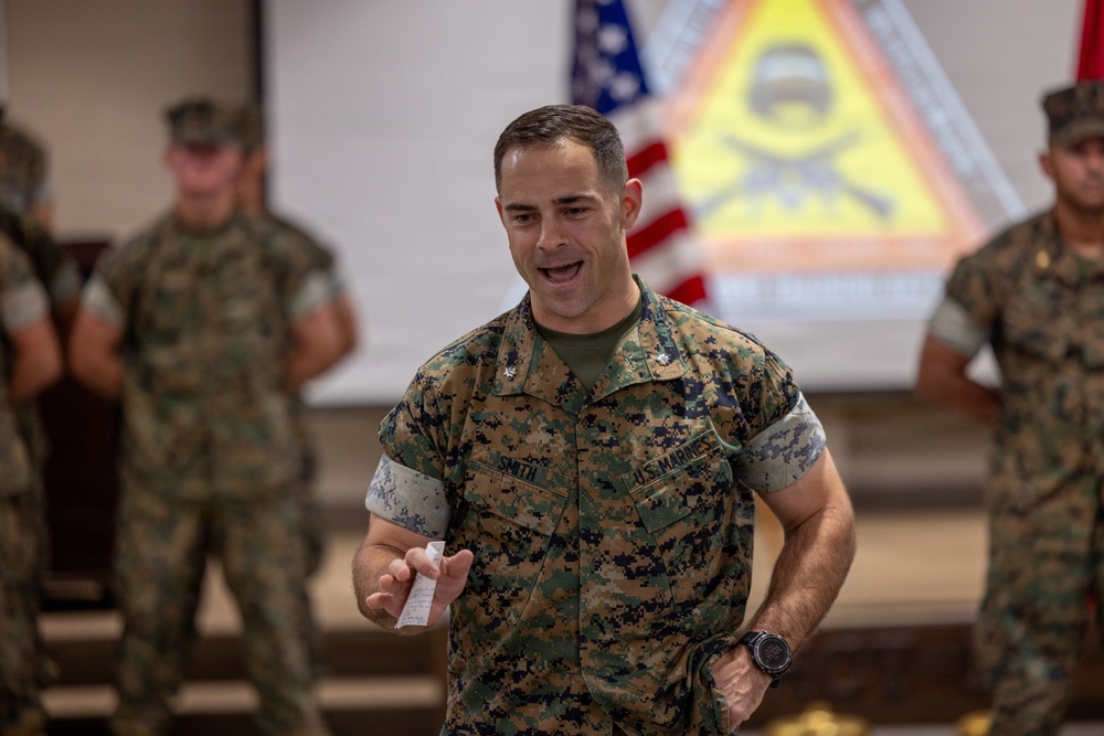 Marine Combat Training Battalion Change of Command Ceremony